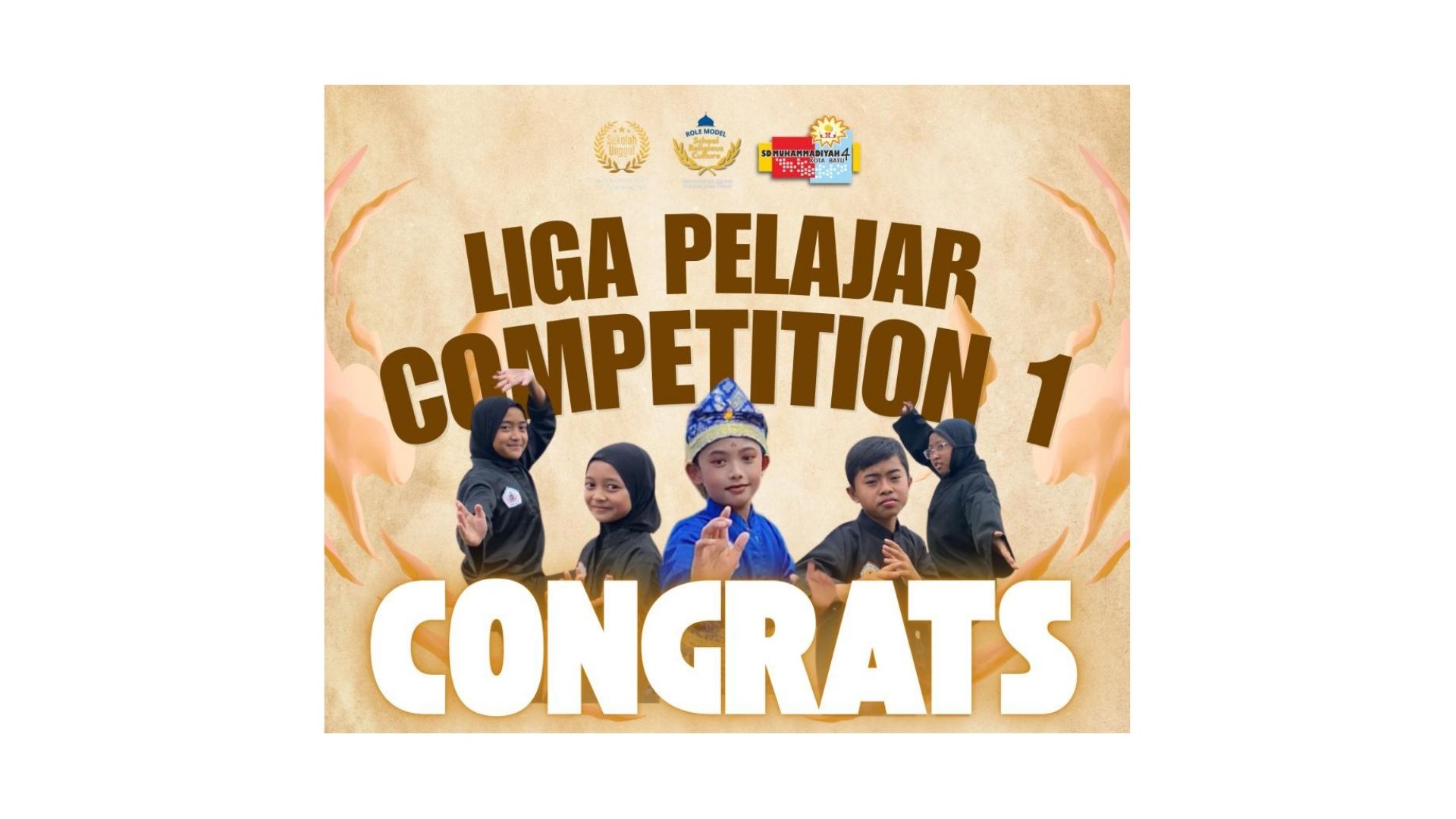 SD Muhammadiyah 4 Kota Batu Raih Prestasi Gemilang di Liga Pelajar Competition 1